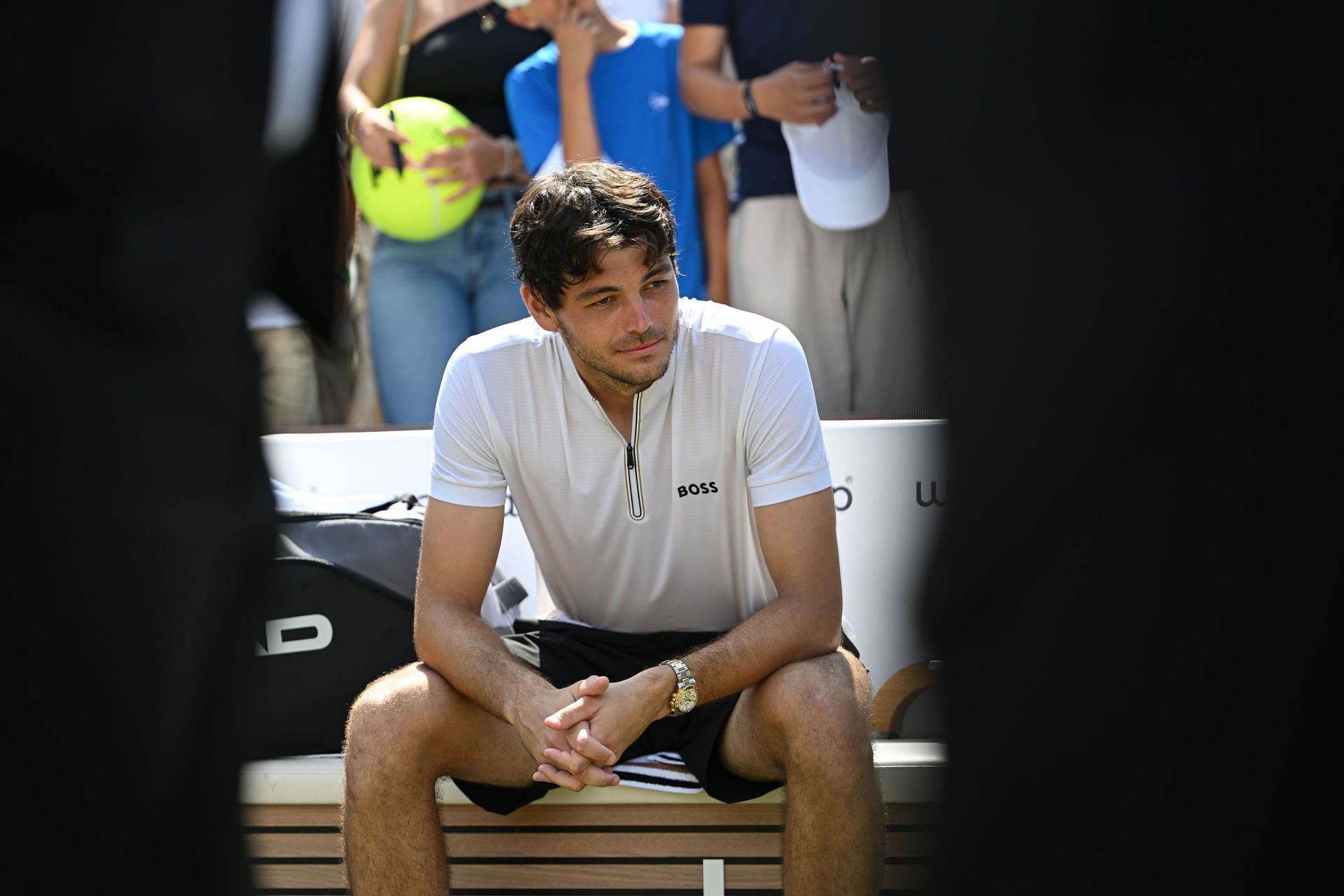 Taylor Fritz at the ATP Tour - Stuttgart... - (Source: Getty)